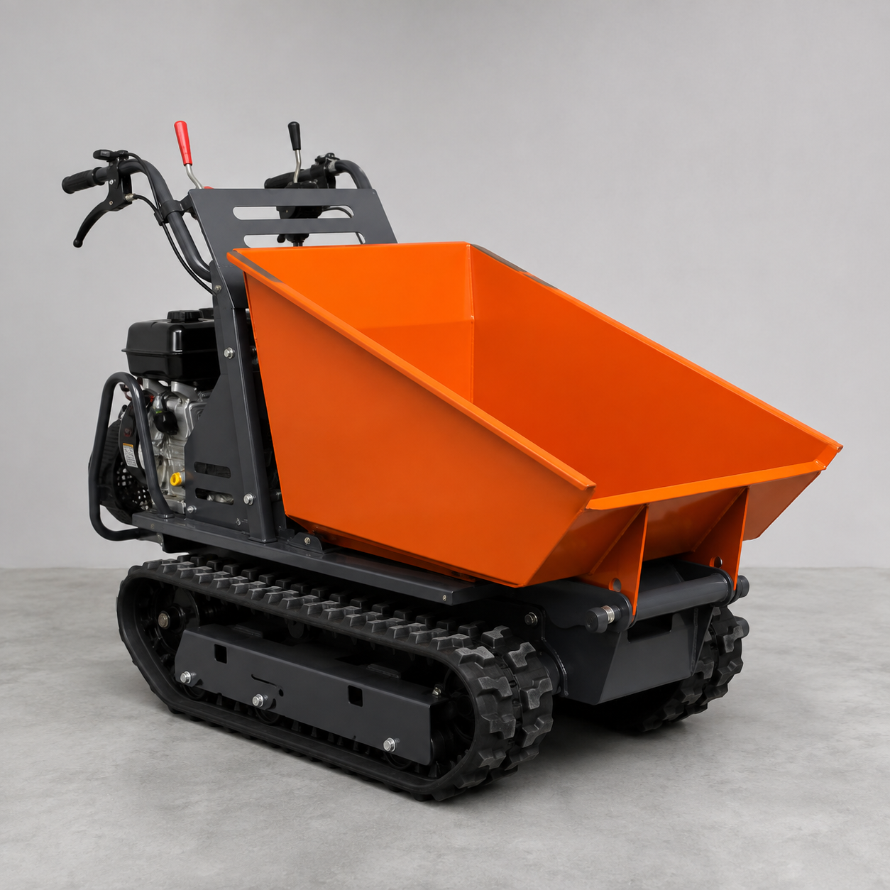 Taczka spalinowa — Mini dumper gąsienicowy